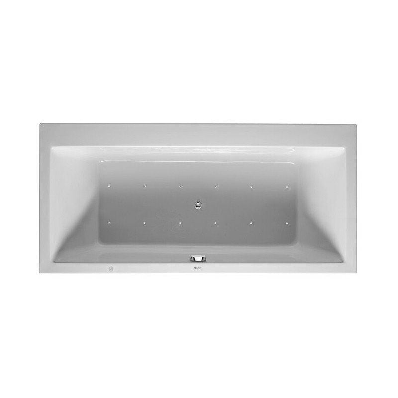 

Duravit - Bañera VERO bañera de hidromasaje rectangular 225 l 190x90 blanco, 2 limas Combi-Syst L