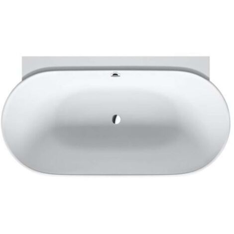 Bañeras Duravit Luv, versión para empotrar, 2 respaldos