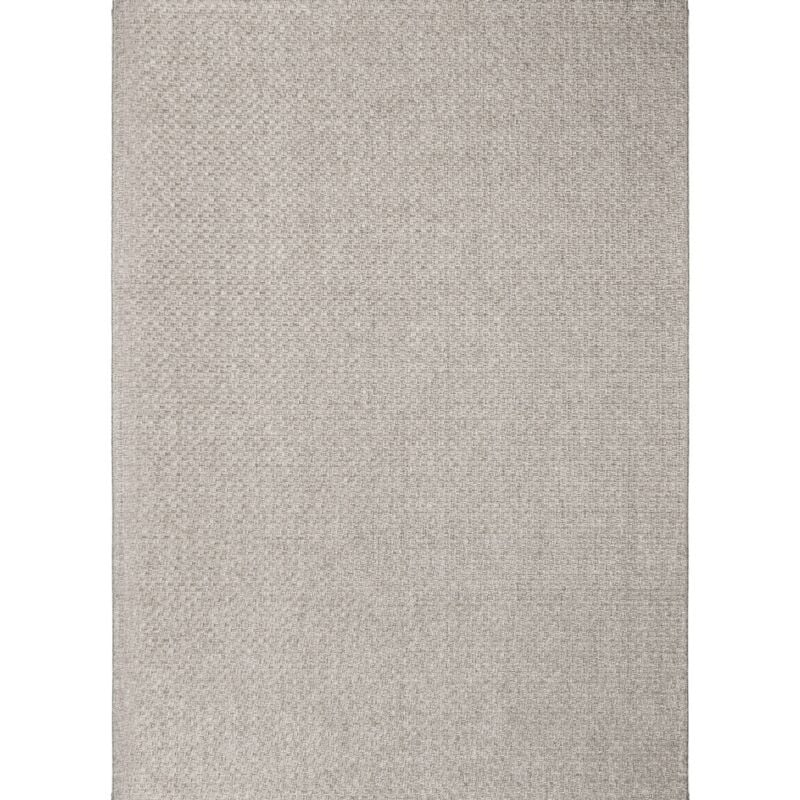 Thedecofactory - bangalor - Tapis d'extérieur/intérieur aspect jute gris 160x230