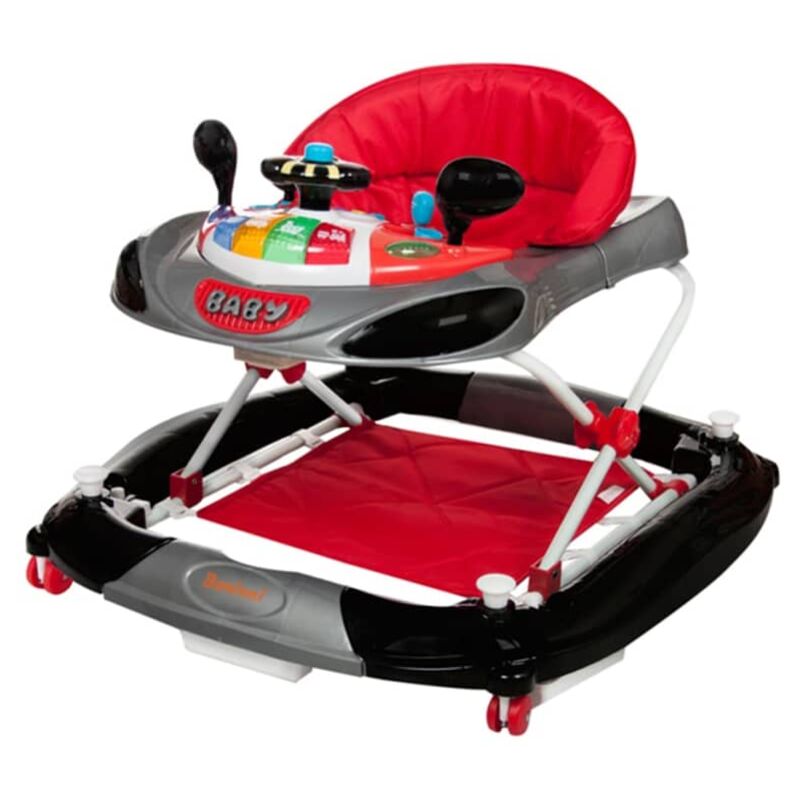 

Baninni Andador para bebés 2 en 1 Rosco rojo y negro BNBW004-CHBK - Multicolor