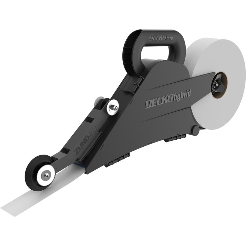 Delko - Banjo plastique hybrid avec roue plat et angles pour jointeur