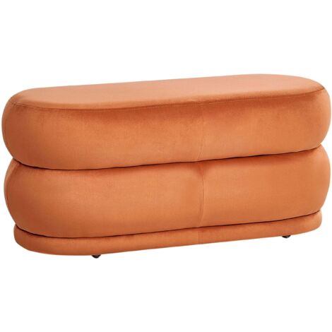 Bank ELLENDALE Samtstoff Orange