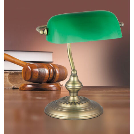 BANK, WRITING DESK LAMP, H33CM