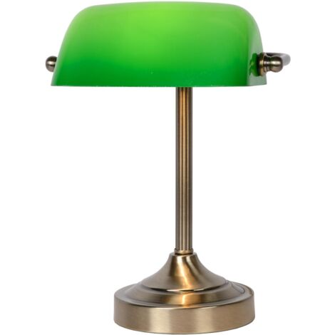 BANKER Lampe de bur.-Bronze