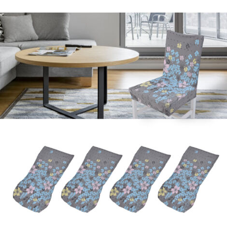 Bankettstuhlhussen – 4er-Set – Maximale Elastizität – Fleckenschutz – Elegantes Design für Zuhause, Restaurant und Hochzeiten
