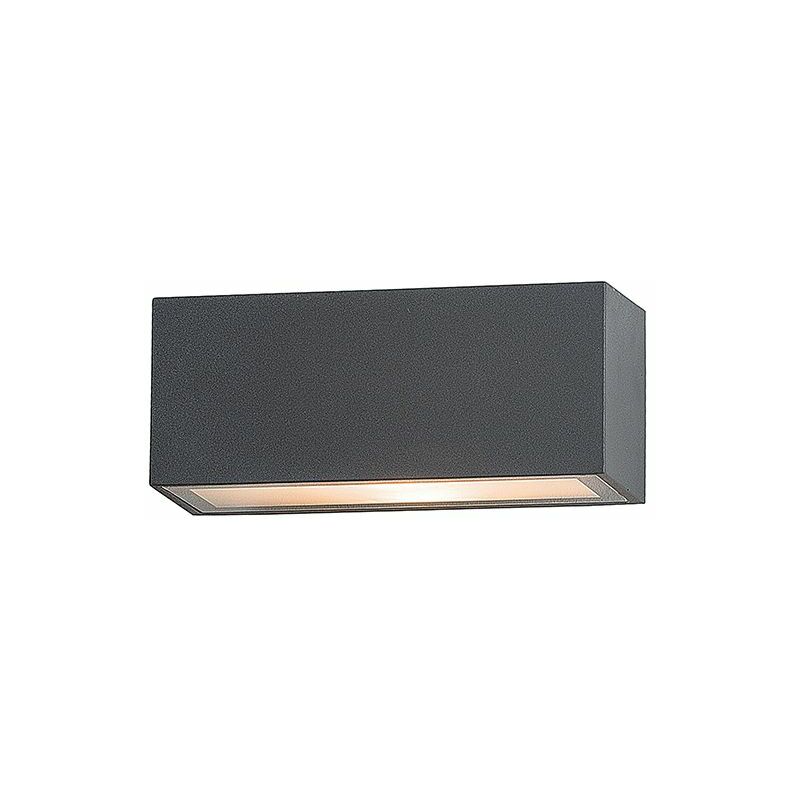Larissa Lighting - Applique Murale Extérieure Pour Ampoule led E27 IP44 Graphite zambelis