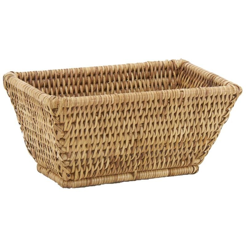 Aubry Gaspard - Corbeille rectangulaire en rotin Banneton