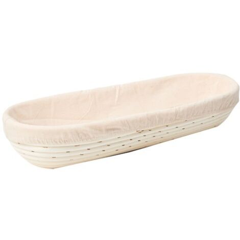 Banneton Ovale 28 X 13 Cm Avec Toile - Patisse