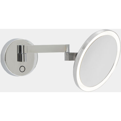 Baño Aplique Baño Espejo IP44 Vanity LED 9W 3000K 256lm. Aumento del espejo x3