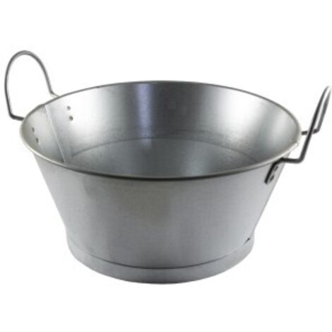 BAÑO CHAPA GALVANIZADA 45 CM 22 L