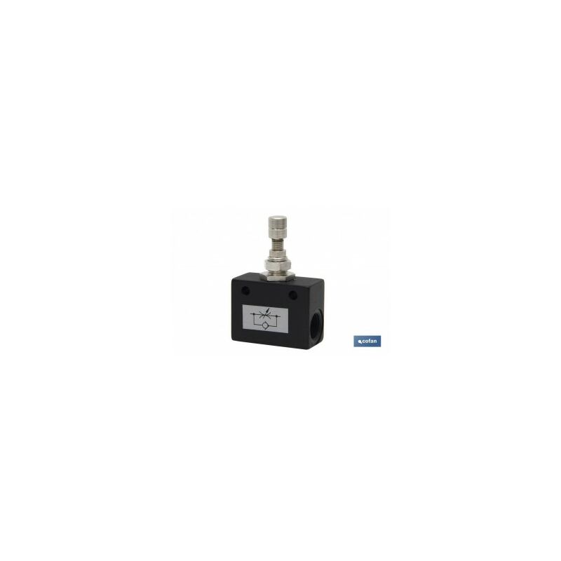 

Regulador de flujo unidireccional en linea h-h r-38