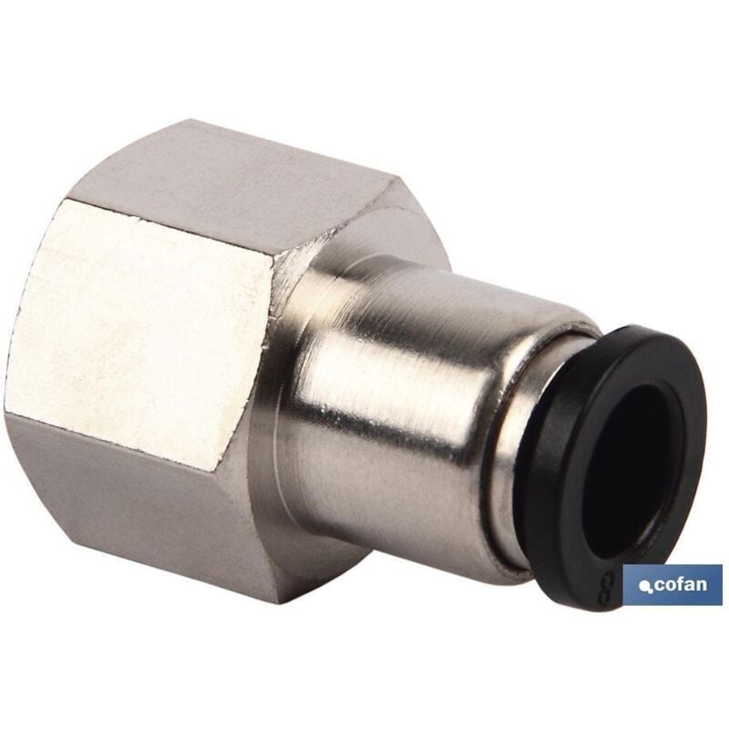 

Racor recto rosca hembra t-10 r-38