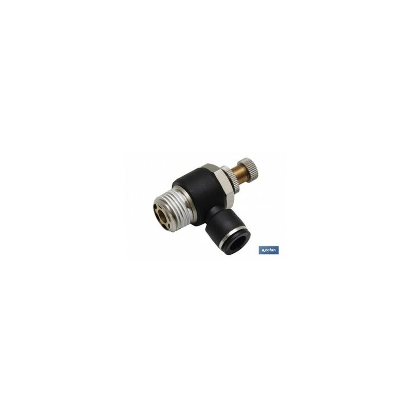 

REGULADOR CÓNICO UNIDIRECCIONAL PARA CILINDRO T-6 R-3/8 .. - Cofan