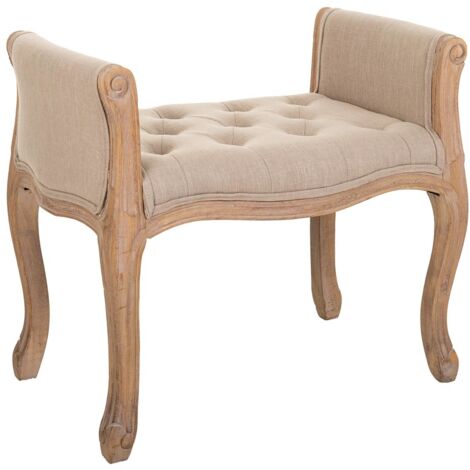 BANQUETA ANTIGUA DE MADERA 71x48x45/60h cm
