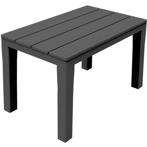 BANQUETA PARA EXTERIOR. COLOR: NEGRO 38,5x60x45cm IPAE PROGARDEN