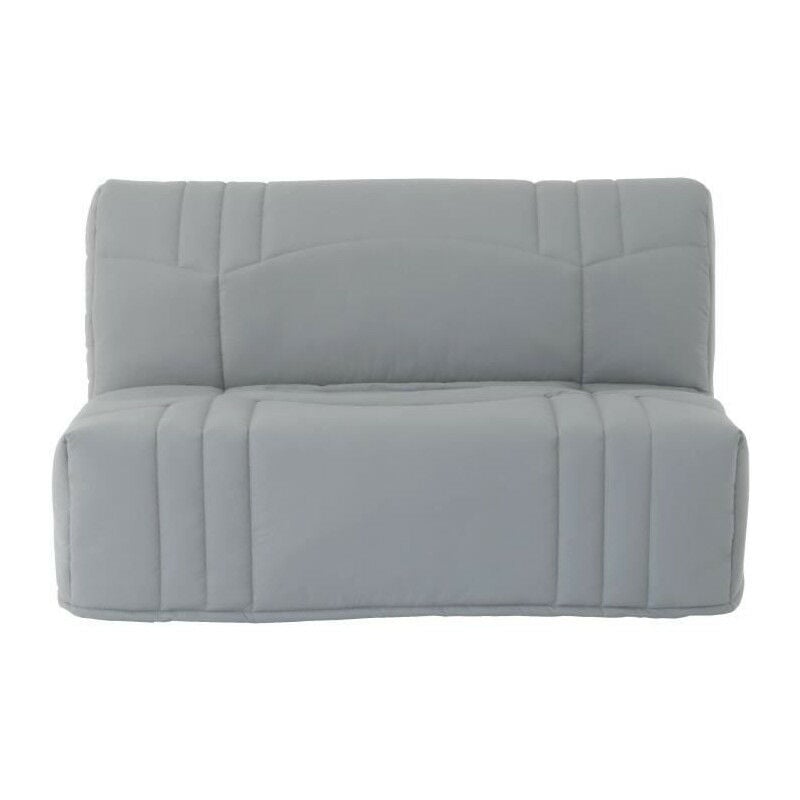 Banquette BZ DREAM - Tissu 100% Coton gris clair - Couchage 140x190 cm