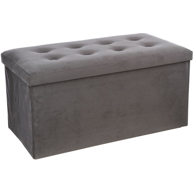 Atmosphera Créateur D'intérieur - Banquette coffre pliable Lysandre - 76 x h. 38 cm