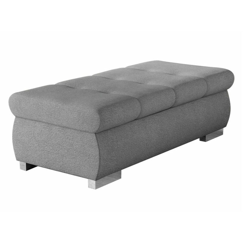 Banc Comfivo 123, Velo 633, 39x60x120cm, Diamètre: 0, Tapisserie, Pieds: Métal, 0