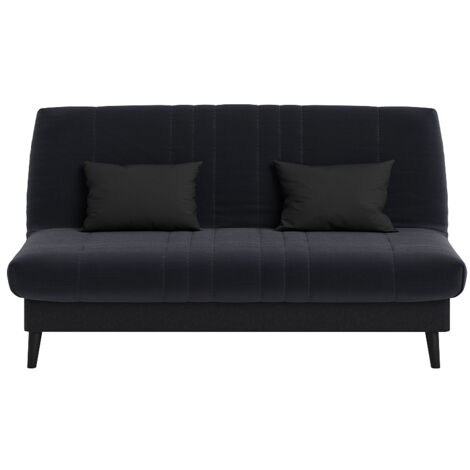 Banquette convertible Elios clic clac, couchage 130 x 190 avec rangement intégré + 2 coussins OFFERTS, Coton pacifico
