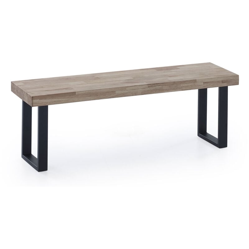 Banquette Loft Chêne Miel / Noir.