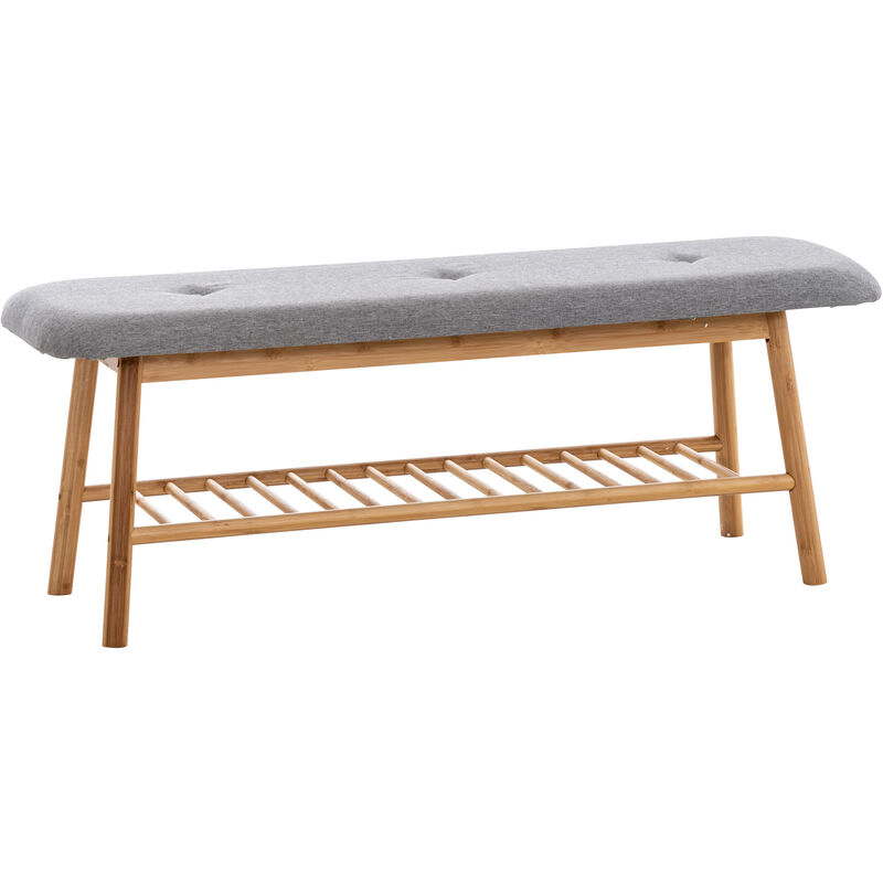 Clp - banquette marne en tissu avec pieds ronds...