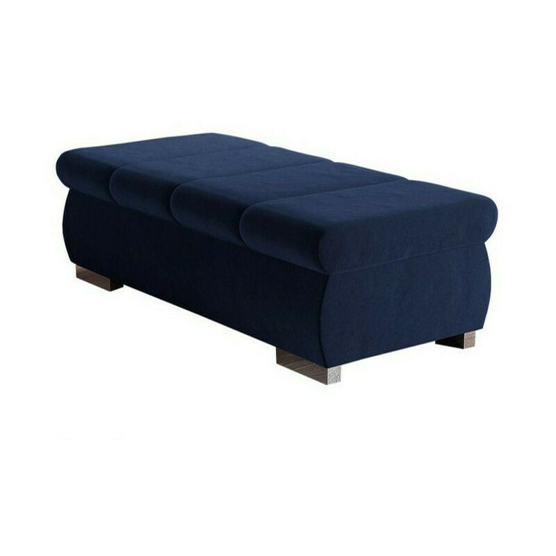 Banc Comfivo 143, Magic Velvet 2216, 39x60x120cm, Diamètre: 0, Tapisserie, Pieds: Métal, 0