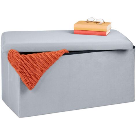 Banquette pliante en velours