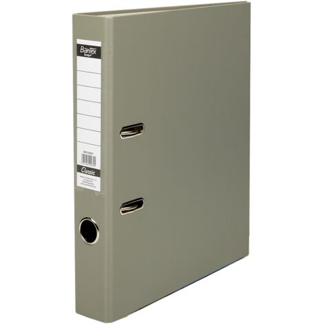 BANTEX Ordner A4 5cm - grau, Budget-Klassiker