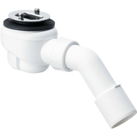 Banyo – Bonde de douche Viega Domoplex 6928.1 – Siphon amovible – Coude évacuation 45° – DN40/50 – Compatible receveurs 52 mm