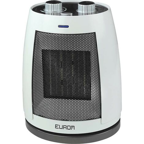 Banyo – Chauffage céramique 1500W oscillant – Thermostat et protection surchauffe – Surface chauffable 60m² – Pour espaces confinés