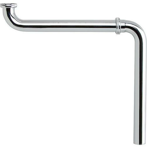 Banyo – Coude laiton chromé 32x300mm – Raccord de robinetterie DN 32 (1 1/4") – Filetage entrée 32mm – Plage de réglage 110-340mm