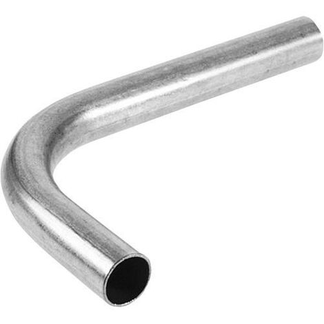 Banyo – Raccord acier coude d'ajustage 90° mâle/mâle 35 mm – Raccord fileté pour installations de chauffage – Solution robuste et durable - WG834
