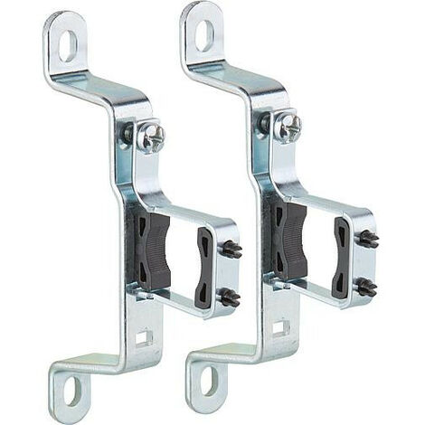 Banyo – Support mural acoustique pour nourrice 3/4' – Entraxe 70 mm – Sachet de 2 pièces – Installation facile pour plomberie