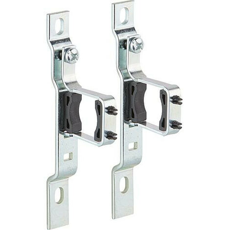 Banyo – Collier de fixation murale 3/4' – Kit de 2 pièces avec insert acoustique – Entraxe 35 mm pour installation nourrice
