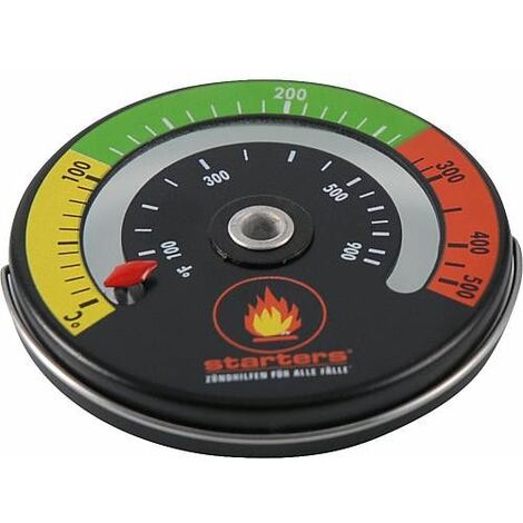 Banyo – Thermomètre à gaz de fumée pour conduits métalliques – Ø 60 mm – Optimise combustion poêle – Fixation magnétique incluse