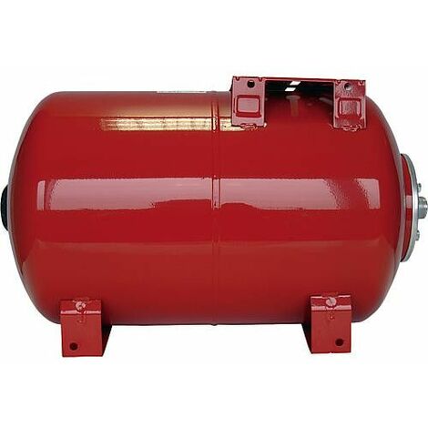 Banyo – Vase d'expansion horizontal 60 L – Vessie interchangeable en butyle – Pression max 10 bars – Raccord DN 25 pour eau sanitaire - LS 60 L
