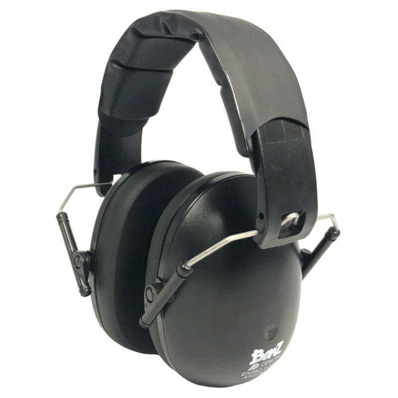Jeffergarden Cache-oreilles à réduction de bruit pliable et léger,  protection auditive, sécurité sur la tête