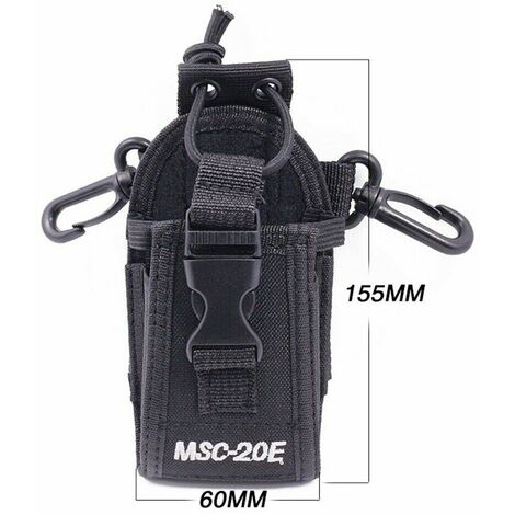 Baofeng Msc-20e Bolsa De Nylon Funda Para Walkie Talkie
