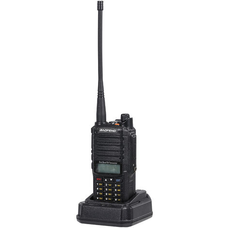 BAOFENG UV-9R Plus Tragbares Zwei-Wege-Radio Dual Band Handheld Walkie Talkie FM Transceiver IP67 Wasserdichter Staubdichter EU-Stecker