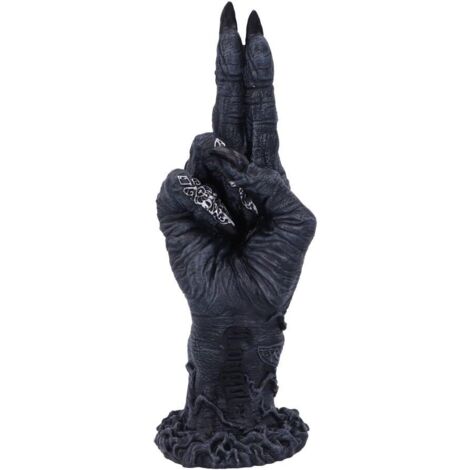 Baphomet's Prophecy 19cm Noir - French Decorative Figurine, Collectible Statue, Dark Art, Home Decor, Gift Idea
