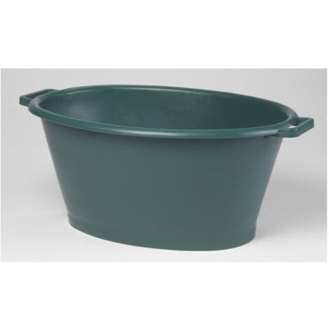 Baquet plastique 50 litres Ovale Vert Canada - EDA