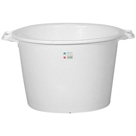 BAQUET ROND 55L D55 H36 BLANC ALIMENTA