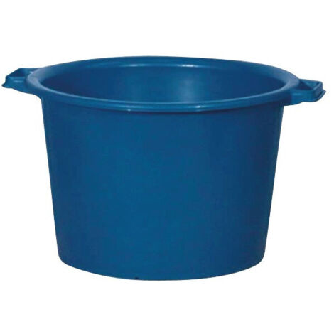 Baquet rond renforcé  40 l bleu 37/47,5 x 30,5