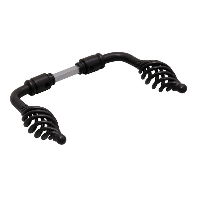 Béquille double cléry - Décor : Epoxy noir - BOUVET