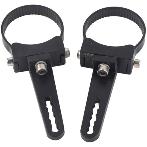Bar Clamp, Adjustable LED Light Bar Bracket from 1 to 3 Inches, Aluminum Tube Mounting Bracket, Light Fixing Clamps, Off-Road Light for Trucks, SUVs,