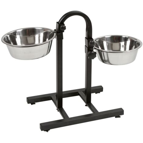 Bar de alimentación con cuencos para perros - 2x2800ml
