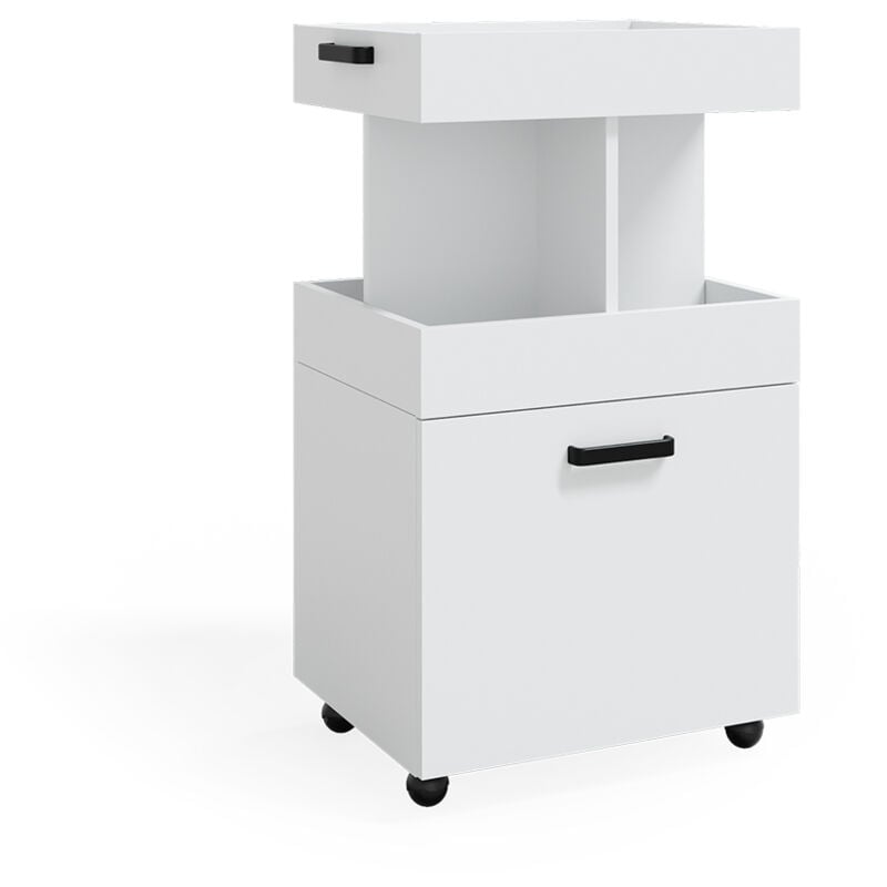 Vicco - Caisson à roulettes Kamber, Blanc, 50 x 88.6 cm