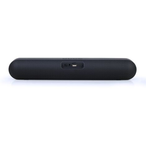 Bar de sound gembirdbluetooth con effect de luz led black