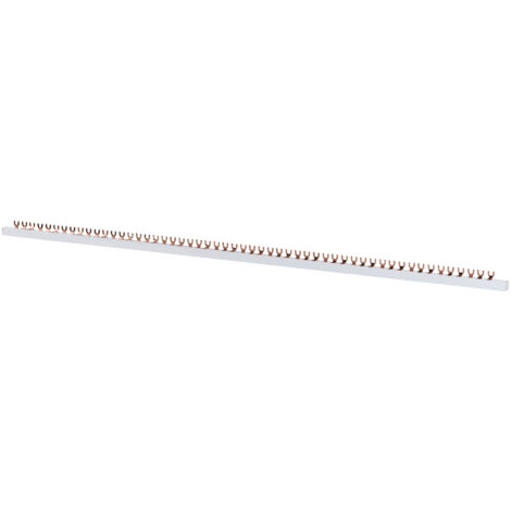 Bar di copra tipo U - 3 poli - 63A - 1000 mm - Bianco