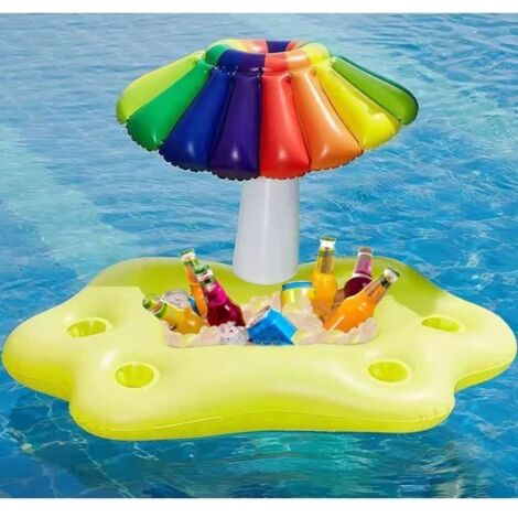 Bar Flottant Pour Piscine,Bouee Piscine Adulte,Bar Gonflable Piscine,Bouée Bar,95x55x55cm
